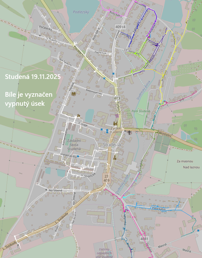 Studená 19. 11. 2025
